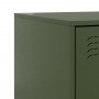 Bedside tables 2 units green steel 34.5x39x44 cm by vidaXL, Nightstands - Ref: Foro24-841628, Price: 121,99 €, Discount: %