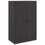 Aparador de acero negro 67x39x107 cm de vidaXL, Aparadores - Ref: Foro24-841661, Precio: 154,05 €, Descuento: %