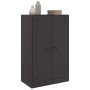 Aparador de acero negro 67x39x107 cm de vidaXL, Aparadores - Ref: Foro24-841661, Precio: 154,05 €, Descuento: %