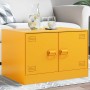 Mesa de centro de acero amarillo mostaza 67x50x44 cm de vidaXL, Mesas de centro - Ref: Foro24-841730, Precio: 92,23 €, Descue...