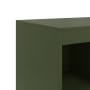 Olive green steel sideboard 67x39x95 cm by vidaXL, Sideboards - Ref: Foro24-841803, Price: 142,99 €, Discount: %