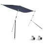 Navy blue T-Top extension awning set 174x205x(115-194) cm by vidaXL, Boat storage covers - Ref: Foro24-3217202, Price: 104,69...