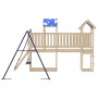 Outdoor playground made of solid pine wood by vidaXL, Swings and play structures - Ref: Foro24-3279232, Price: 486,99 €, Disc...