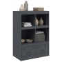 Aparador de acero gris antracita 67x39x95 cm de vidaXL, Aparadores - Ref: Foro24-841801, Precio: 142,28 €, Descuento: %