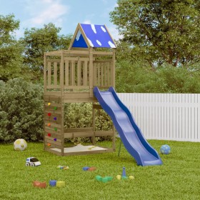 Spielplatz im Freien imprägniertes Kiefernholz von vidaXL, Schaukeln und Spielgeräte - Ref: Foro24-3279195, Preis: 400,99 €, ...