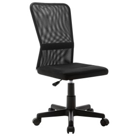 Silla de oficina de tela de malla negra 44x52x100 cm de vidaXL, Sillas de oficina - Ref: Foro24-289510, Precio: 75,13 €, Desc...