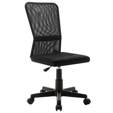 Silla de oficina de tela de malla negra 44x52x100 cm de vidaXL, Sillas de oficina - Ref: Foro24-289510, Precio: 74,92 €, Desc...