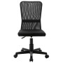 Silla de oficina de tela de malla negra 44x52x100 cm de vidaXL, Sillas de oficina - Ref: Foro24-289510, Precio: 74,92 €, Desc...