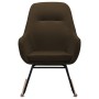 Brown fabric rocking chair by vidaXL, Rocking chairs - Ref: Foro24-289540, Price: 126,97 €, Discount: %