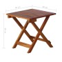 Tumbona de jardín con mesa y cojín madera maciza de acacia de vidaXL, Tumbonas - Ref: Foro24-3061590, Precio: 190,14 €, Descu...