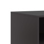 TV furniture 2 units black steel 67x39x44 cm by vidaXL, TV Furniture - Ref: Foro24-841740, Price: 161,64 €, Discount: %