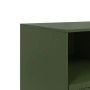 Mueble de TV de acero verde oliva 99x39x44 cm de vidaXL, Muebles TV - Ref: Foro24-841737, Precio: 128,99 €, Descuento: %