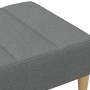 Dark gray fabric footstool 77x55x31 cm by vidaXL, Ottomans - Ref: Foro24-4007390, Price: 78,95 €, Discount: %