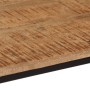 Konsolentisch aus massivem Mangoholz und Eisen, 80 x 30 x 74 cm von vidaXL, Seitentische - Ref: Foro24-371967, Preis: 93,99 €...