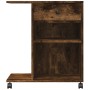 Printer stand with wheels smoked oak 60x40x68.5 cm by vidaXL, Printer supports - Ref: Foro24-840643, Price: 62,61 €, Discount: %