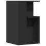 Mesa auxiliar madera de ingeniería negro 35x35x60 cm de vidaXL, Mesas de centro - Ref: Foro24-840738, Precio: 41,99 €, Descue...