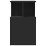 Mesa auxiliar madera de ingeniería negro 35x35x60 cm de vidaXL, Mesas de centro - Ref: Foro24-840738, Precio: 41,99 €, Descue...