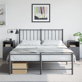 Bedside tables 2 units anthracite gray 34.5x39x62 cm by vidaXL, Nightstands - Ref: Foro24-841768, Price: 125,79 €, Discount: %