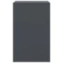 Mesitas de noche 2 unidades gris antracita 34,5x39x62 cm de vidaXL, Mesitas de noche - Ref: Foro24-841768, Precio: 125,79 €, ...