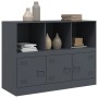 Anthracite steel sideboard 99x39x73 cm by vidaXL, Sideboards - Ref: Foro24-841789, Price: 176,16 €, Discount: %