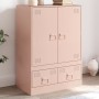 Pink steel sideboard 67x39x95 cm by vidaXL, Sideboards - Ref: Foro24-841806, Price: 165,84 €, Discount: %