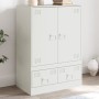 White steel sideboard 67x39x95 cm by vidaXL, Sideboards - Ref: Foro24-841810, Price: 165,00 €, Discount: %