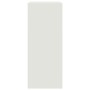 Aparador de acero blanco 67x39x95 cm de vidaXL, Aparadores - Ref: Foro24-841810, Precio: 165,99 €, Descuento: %