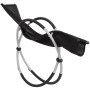 Geometric lounger with black and gray steel cushion by vidaXL, Loungers - Ref: Foro24-3213546, Price: 127,80 €, Discount: %