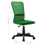 Silla de oficina de tela de malla verde 44x52x100 cm de vidaXL, Sillas de oficina - Ref: Foro24-289514, Precio: 70,40 €, Desc...