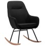 Black fabric rocking chair by vidaXL, Rocking chairs - Ref: Foro24-289543, Price: 99,01 €, Discount: %