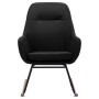 Black fabric rocking chair by vidaXL, Rocking chairs - Ref: Foro24-289543, Price: 99,01 €, Discount: %