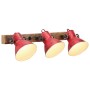 Worn red wall lamp 25 W E27 65x25 cm by vidaXL, Lamps - Ref: Foro24-371822, Price: 70,70 €, Discount: %