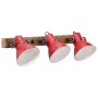 Worn red wall lamp 25 W E27 65x25 cm by vidaXL, Lamps - Ref: Foro24-371822, Price: 70,70 €, Discount: %