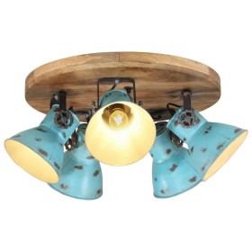 Worn blue ceiling lamp 25 W E27 50x50x25 cm by vidaXL, Lamps - Ref: Foro24-371834, Price: 155,99 €, Discount: %