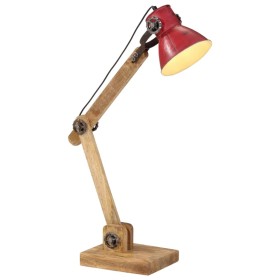 Worn red desk lamp 25 W E27 23x18x96 cm by vidaXL, Lamps - Ref: Foro24-371841, Price: 51,34 €, Discount: %