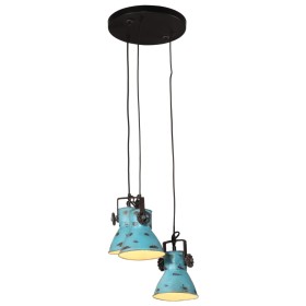 Worn blue ceiling lamp 25 W E27 30x30x100 cm by vidaXL, Lamps - Ref: Foro24-371860, Price: 79,99 €, Discount: %