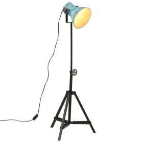 Abgenutzte blaue Stehleuchte 25 W E27 35x35x65/95 cm von vidaXL, Lampen - Ref: Foro24-371874, Preis: 68,99 €, Rabatt: %