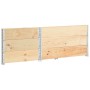 Palettenbox-Aufsatz 3 Stk. aus massivem Kiefernholz 50x100 cm von vidaXL, Ladeplattformen und Paletten - Ref: Foro24-310053, ...