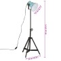 Worn blue floor lamp 25 W E27 35x35x65/95 cm by vidaXL, Lamps - Ref: Foro24-371874, Price: 63,11 €, Discount: %