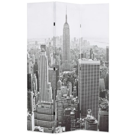 Faltbarer Raumteiler 120x170 cm New York schwarz-weiß von vidaXL, Raumteiler - Ref: Foro24-245857, Preis: 83,30 €, Rabatt: %