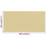 Beige HDPE-Zeltmatte 400x800 cm von vidaXL, Zeltzubehör - Ref: Foro24-310775, Preis: 61,43 €, Rabatt: %