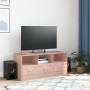 Mueble para TV de acero rosa 99x39x44 cm de vidaXL, Muebles TV - Ref: Foro24-841734, Precio: 128,76 €, Descuento: %