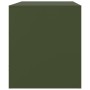 TV furniture 2 units olive green steel 67x39x44 cm by vidaXL, TV Furniture - Ref: Foro24-841748, Price: 171,99 €, Discount: %