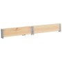 Solid pine wood pallet box collar 100x100 cm by vidaXL, Loading platforms and pallets - Ref: Foro24-310056, Price: 39,63 €, D...