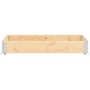 Solid pine wood pallet box necklace 50x150 cm by vidaXL, Loading platforms and pallets - Ref: Foro24-310054, Price: 51,85 €, ...