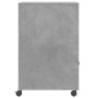 Printer stand with wheels concrete gray 60x48x74 cm by vidaXL, Printer supports - Ref: Foro24-840635, Price: 86,36 €, Discoun...