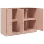 Aparador de acero rosa 99x39x73 cm de vidaXL, Aparadores - Ref: Foro24-841722, Precio: 173,99 €, Descuento: %