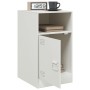 Mesitas de noche 2 unidades acero blanco 34,5x39x62 cm de vidaXL, Mesitas de noche - Ref: Foro24-841774, Precio: 125,99 €, De...