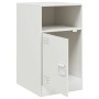 Mesitas de noche 2 unidades acero blanco 34,5x39x62 cm de vidaXL, Mesitas de noche - Ref: Foro24-841774, Precio: 125,99 €, De...