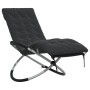 Geometric lounger with black and gray steel cushion by vidaXL, Loungers - Ref: Foro24-3213545, Price: 117,27 €, Discount: %